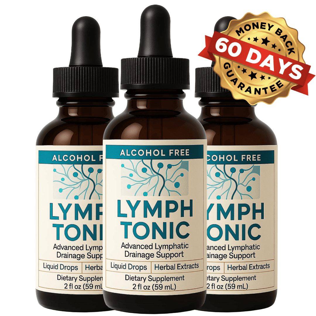 LymphTonic supplement jar